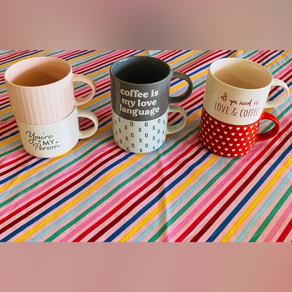 Love Mugs! (6 stackable mugs!) - Picture 4 of 10